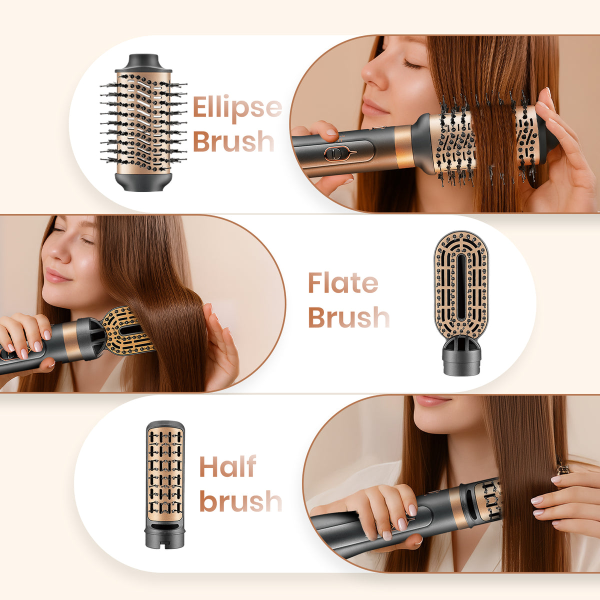 VGR V-491 (6 In 1 ) Hot Air Styler For Women