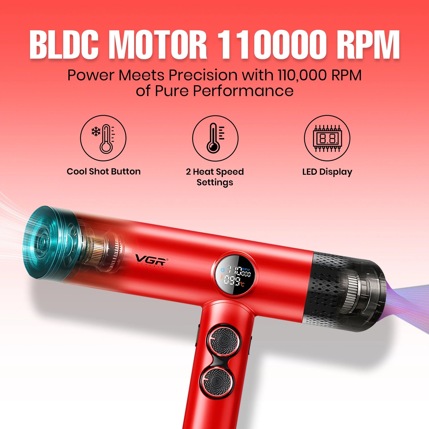 VGR V-401 Professional Hair Dryer
