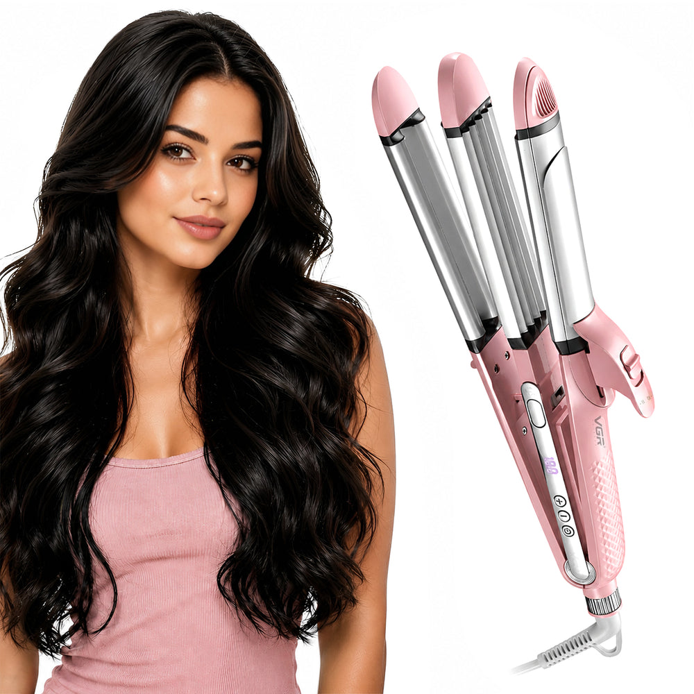 VGR V-563 Professional 4 in 1 Hair Beauty Styler (Pink)