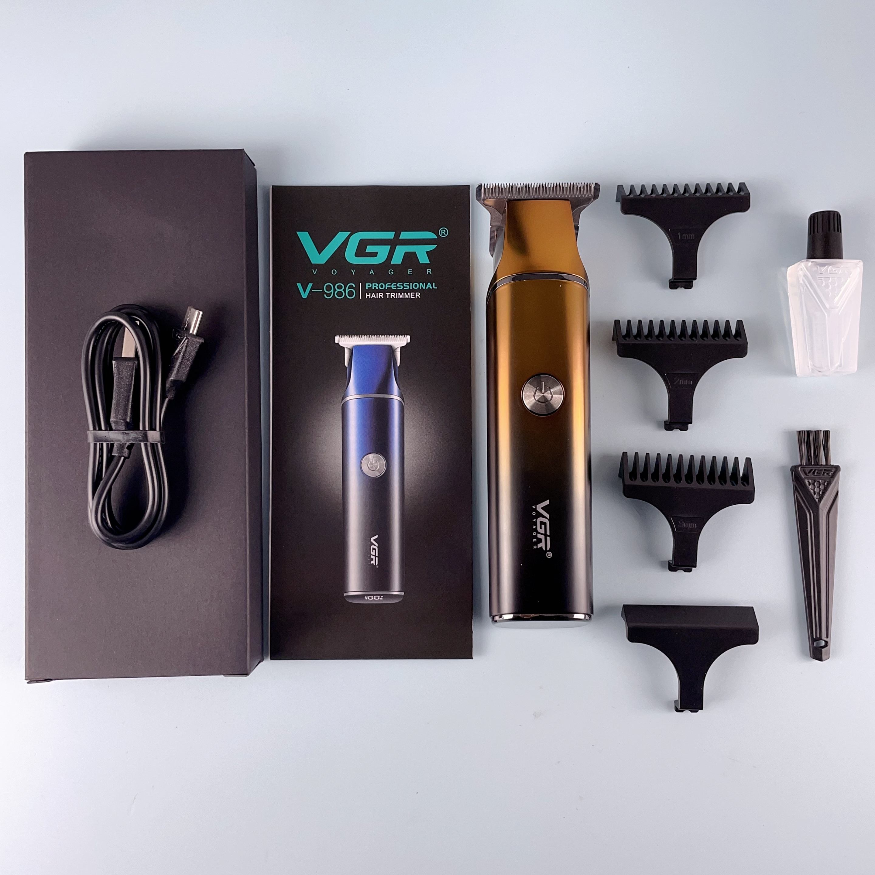VGR V-986 Professional T-blade Precision Hair Trimmer for Men