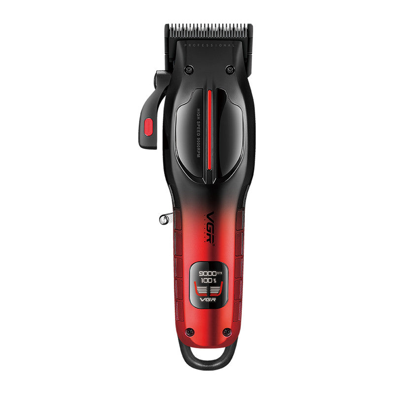 VGR V-026 Professional Hair Clipper, Red