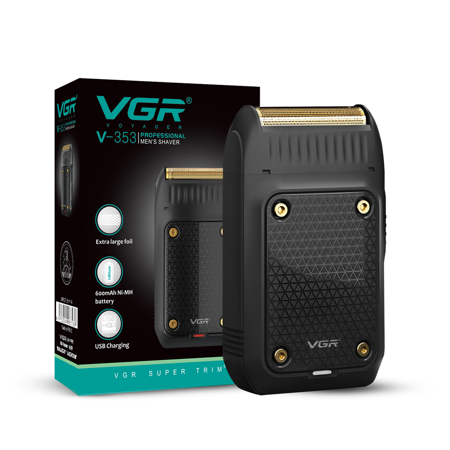 VGR V-353 Limited Edition 2 In 1 Beard Shaver For Men