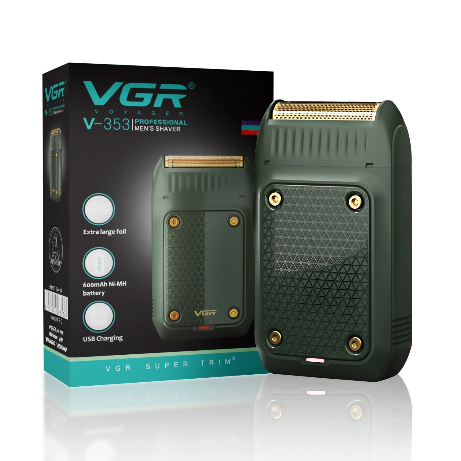 VGR V-353 Limited Edition 2 In 1 Beard Shaver For Men