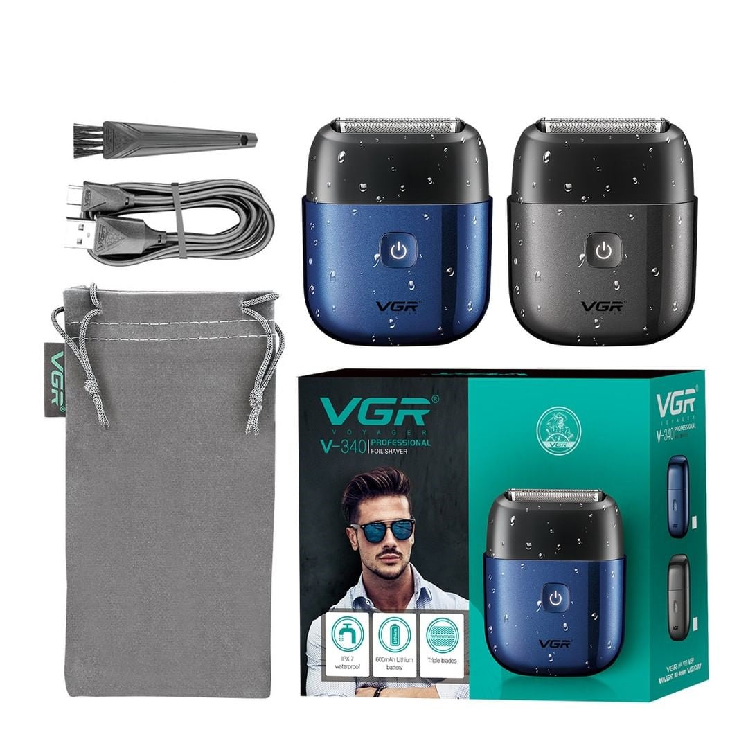 VGR V-340 Professional Foil Shaver with IPX7 Waterproof Shaver For Men