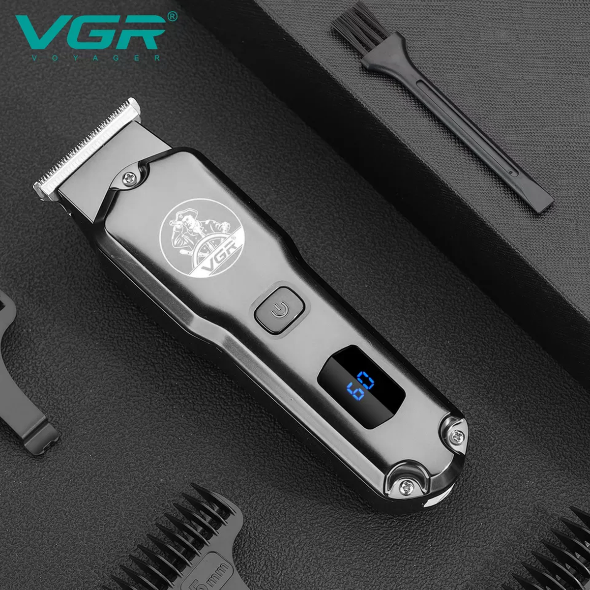 VGR V-927 Hair Trimmer For Men, Grey