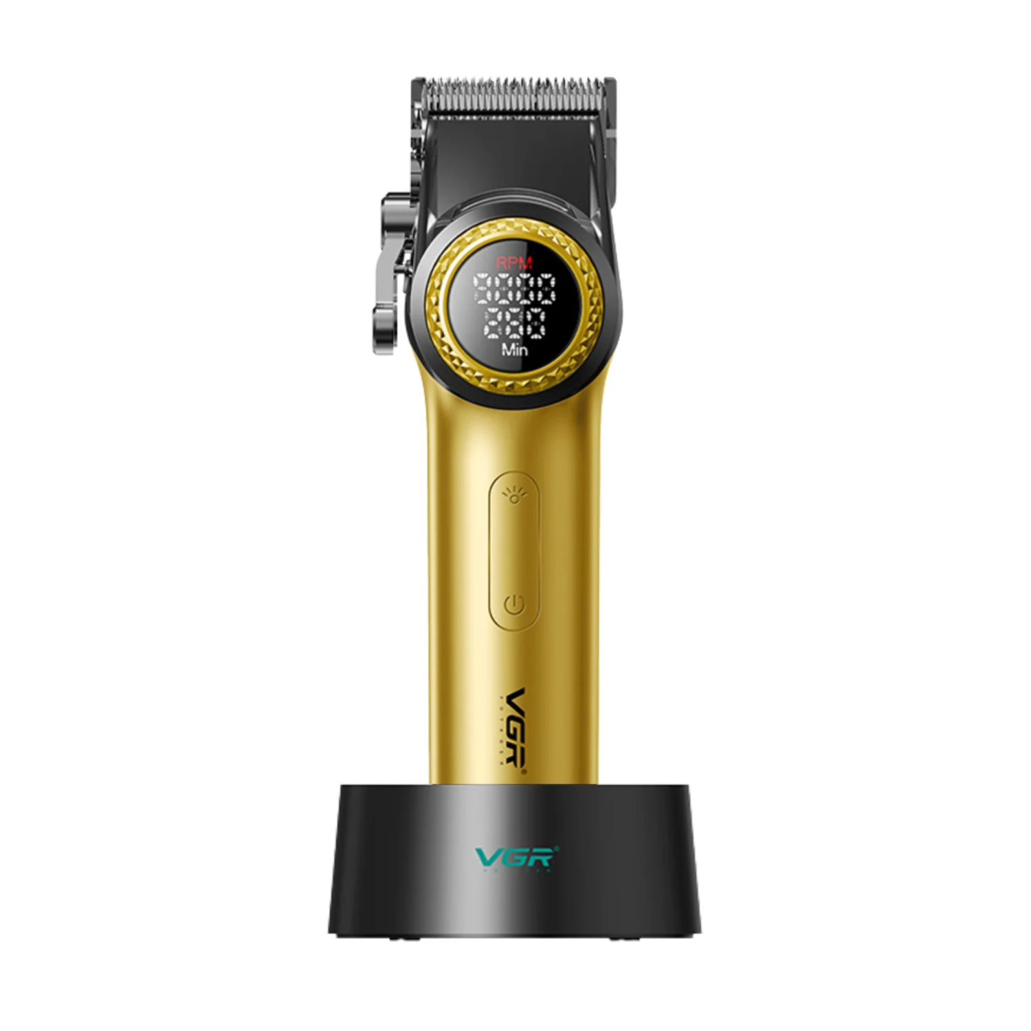 VGR V-001 Professional Hair Clipper For Men - Gold