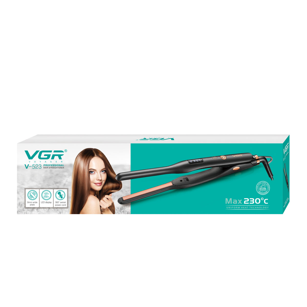VGR V-523 Professional Hair Straightener for Women