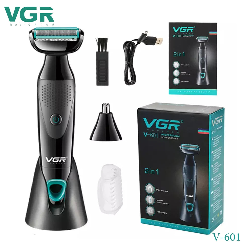 VGR V-601 Professional Body Grooming kit perfect for men's Home and Salon use