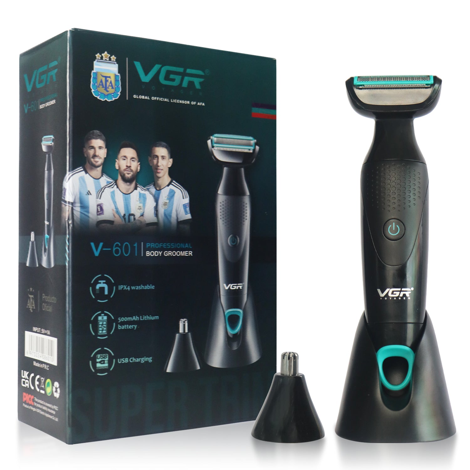 VGR V-601 Professional Body Grooming kit perfect for men's Home and Salon use