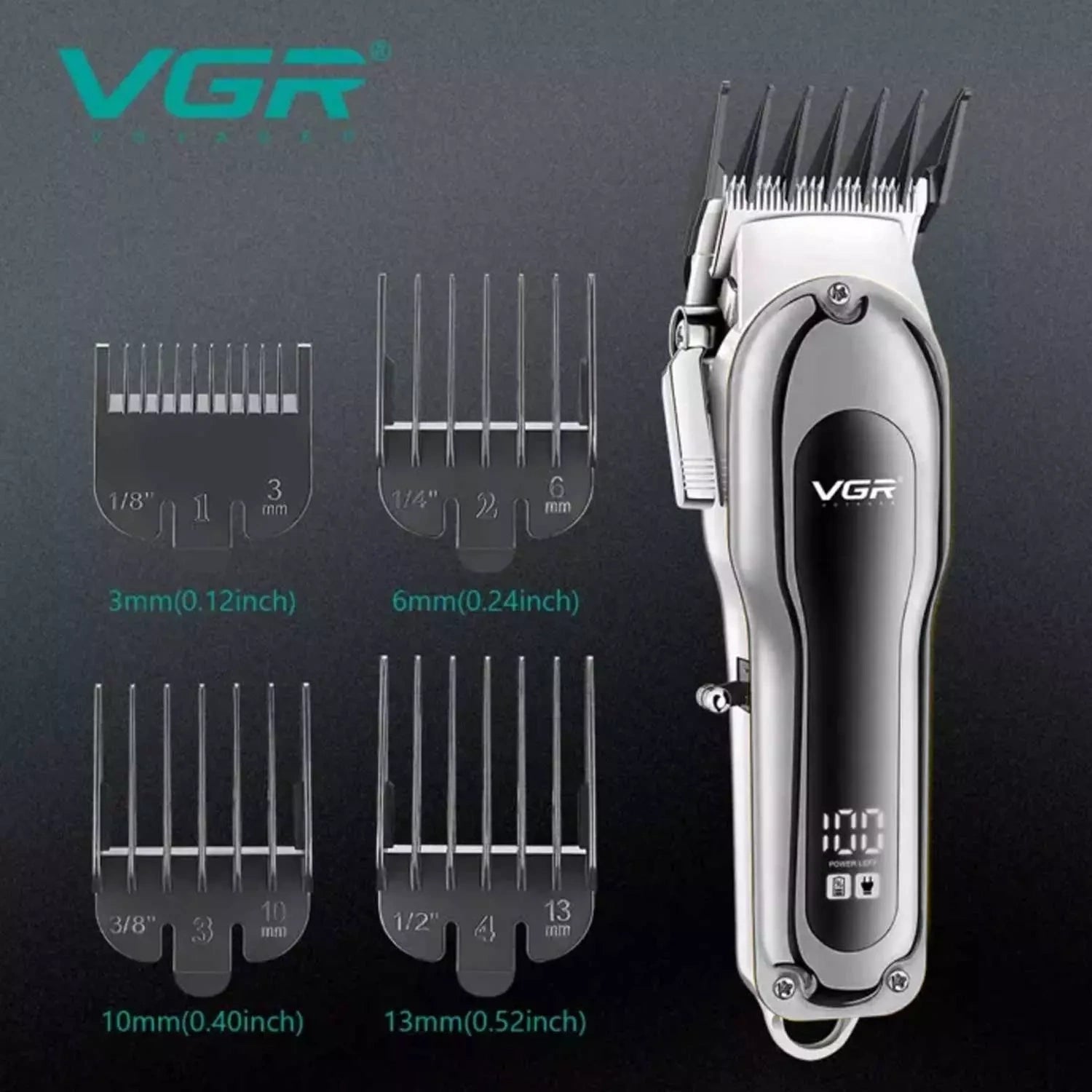 V-680- VGR V-680 professional salon series hair clipper trimmer
