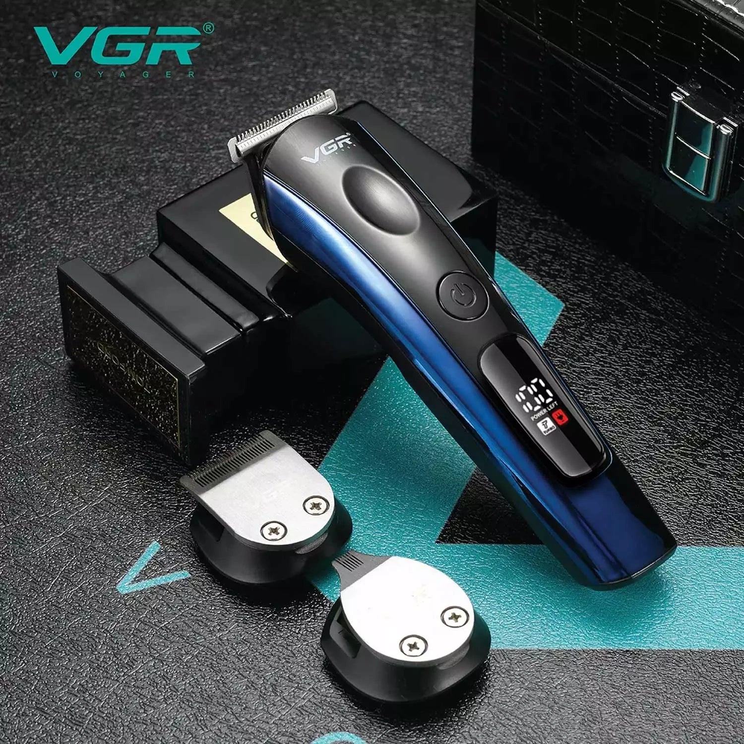 VGR V-259 Hair Trimmer For Men, Blue