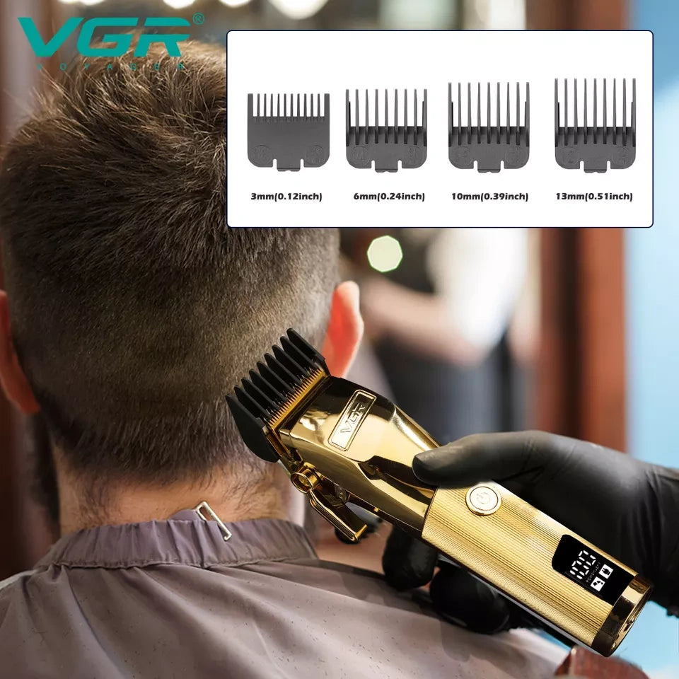 VGR V-681 Hair Clipper For Men, Gold