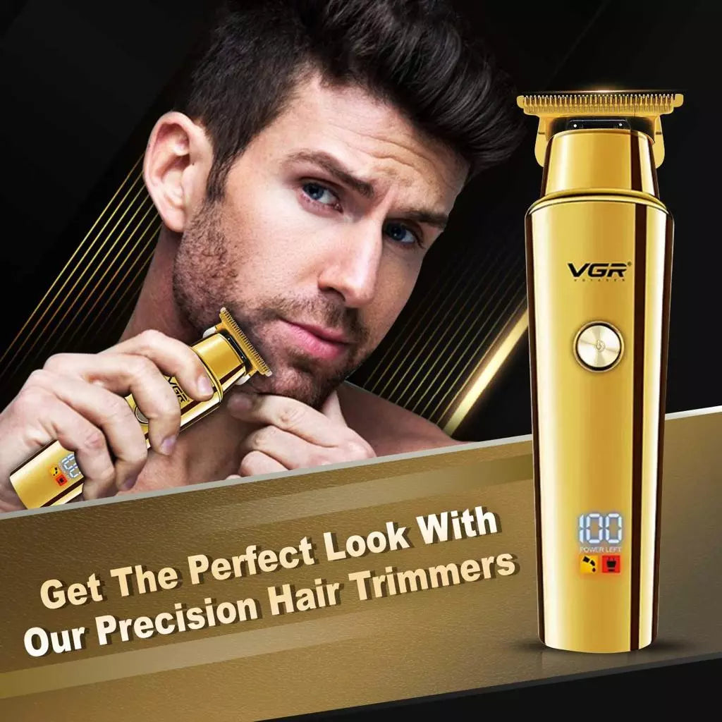 VGR V-947 Hair Trimmer For Men, Gold