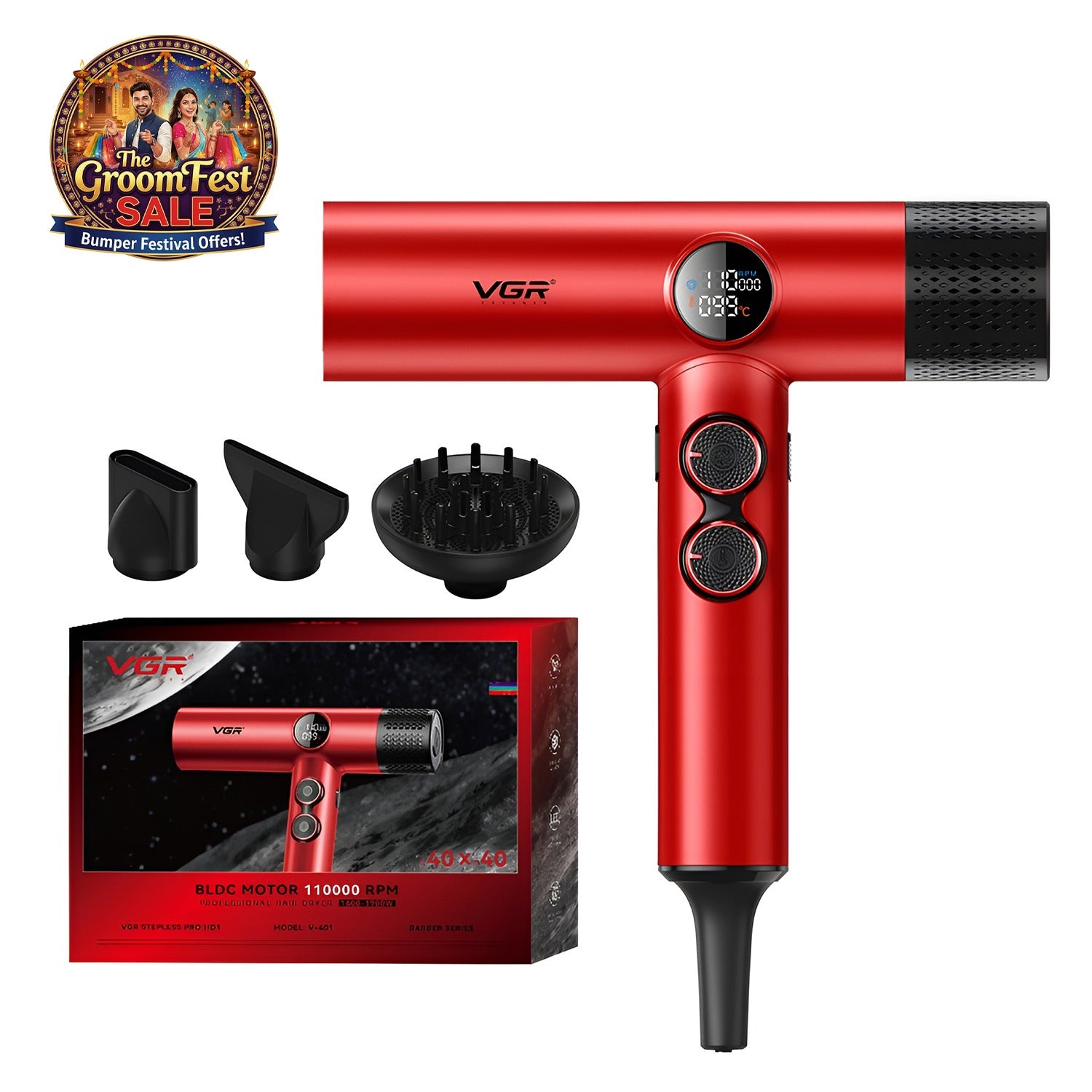 VGR V-401 Professional Hair Dryer