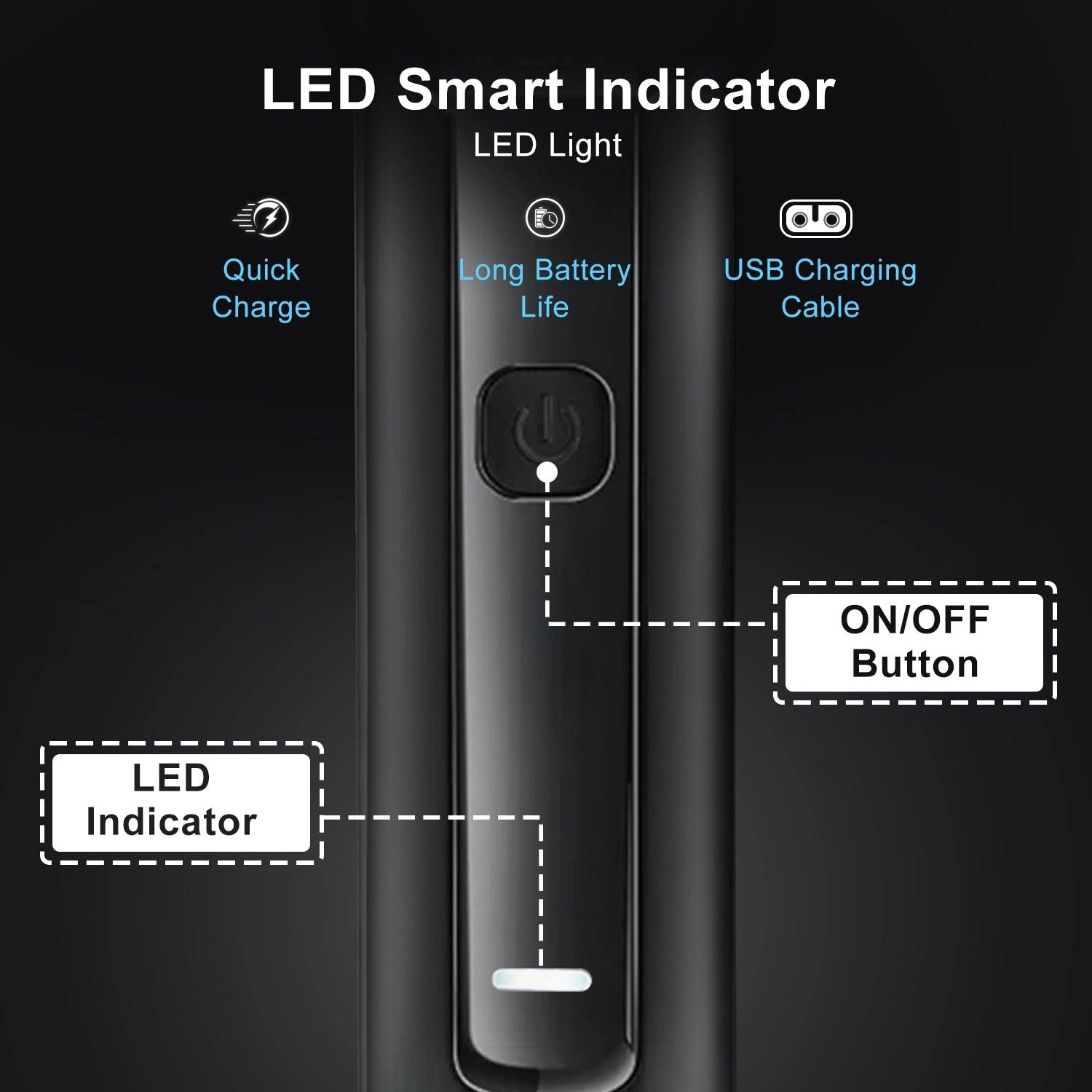 VGR V-928 Hair Trimmer For Men, Black