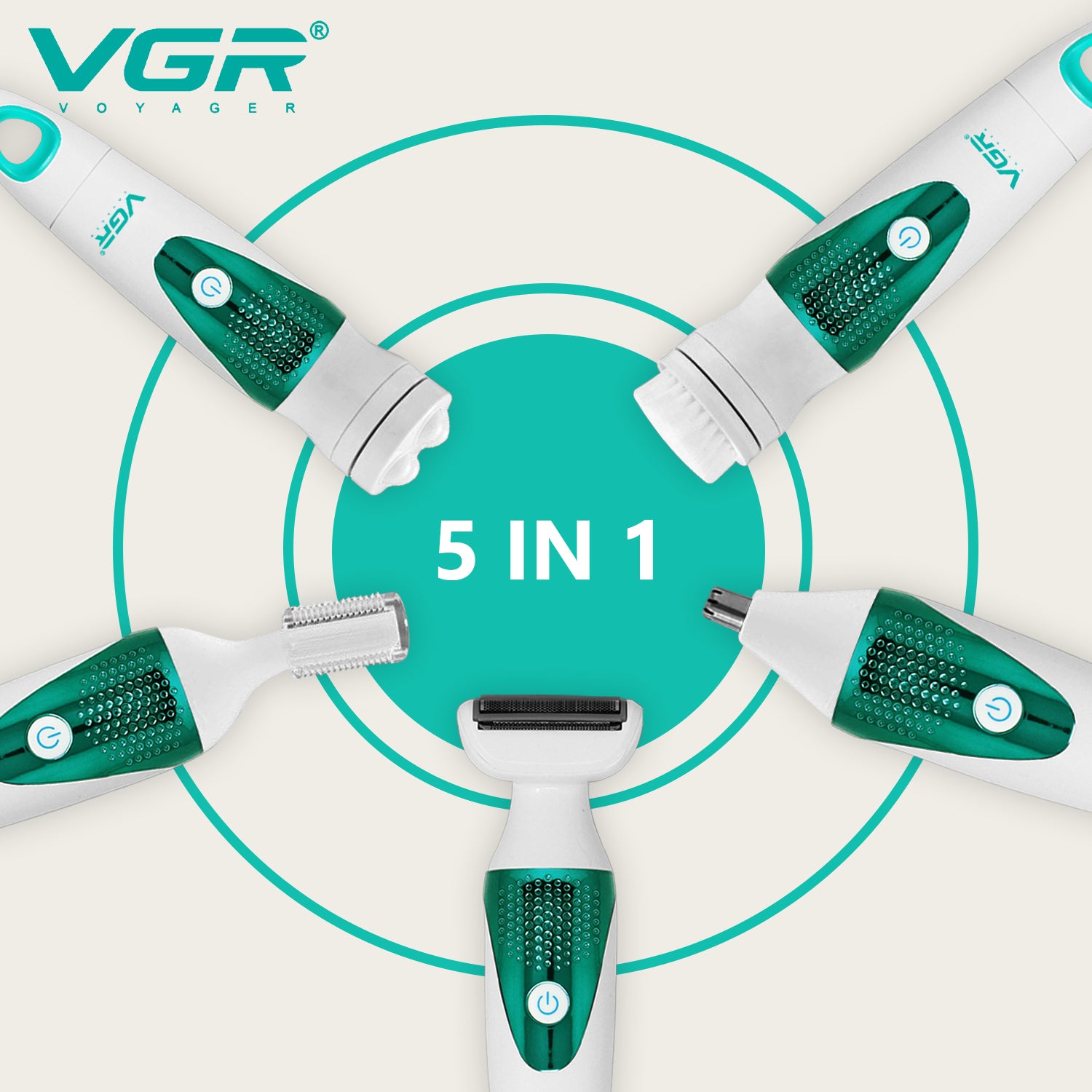 VGR V-720 Grooming Kit For Women