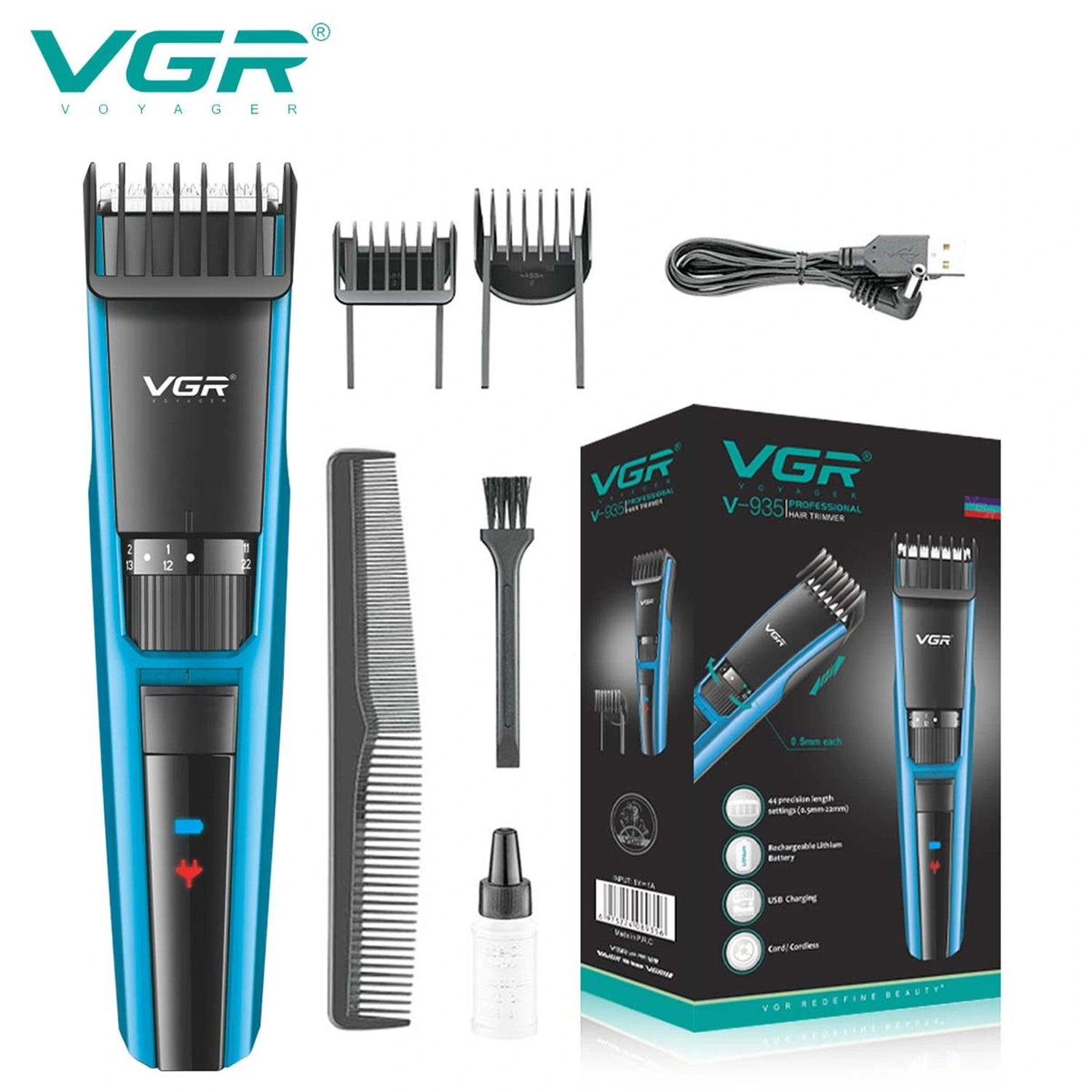 VGR V-935 Hair Trimmer For Men, Blue