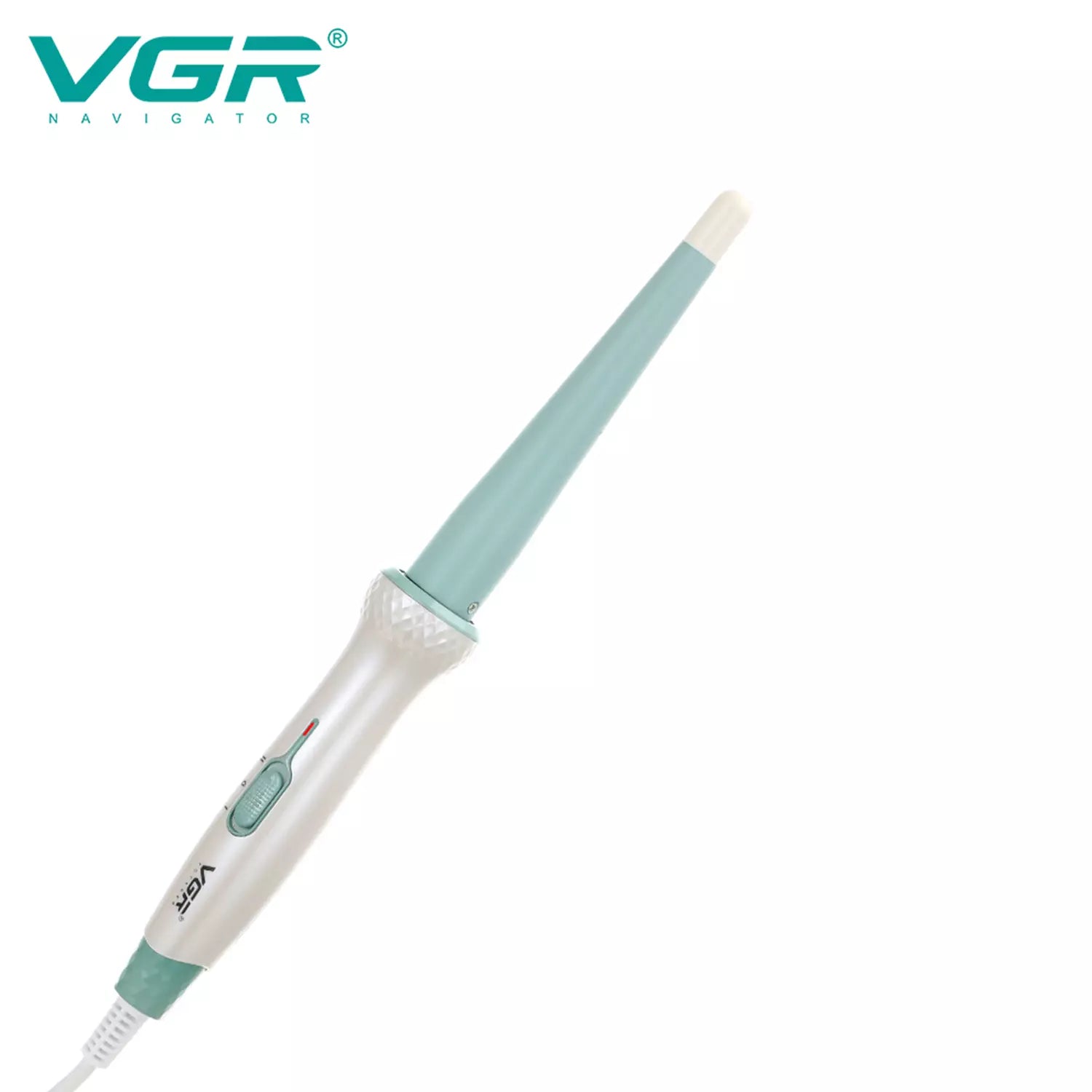 VGR V-596 Hair Curler Iron For Women, Green
