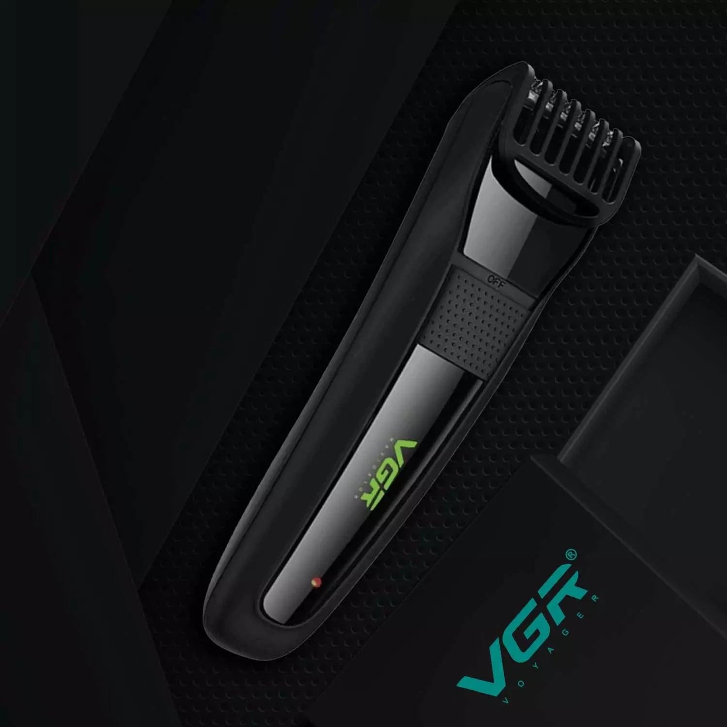 VGR-V-015-Hair-Trimmer-For-Men-Black