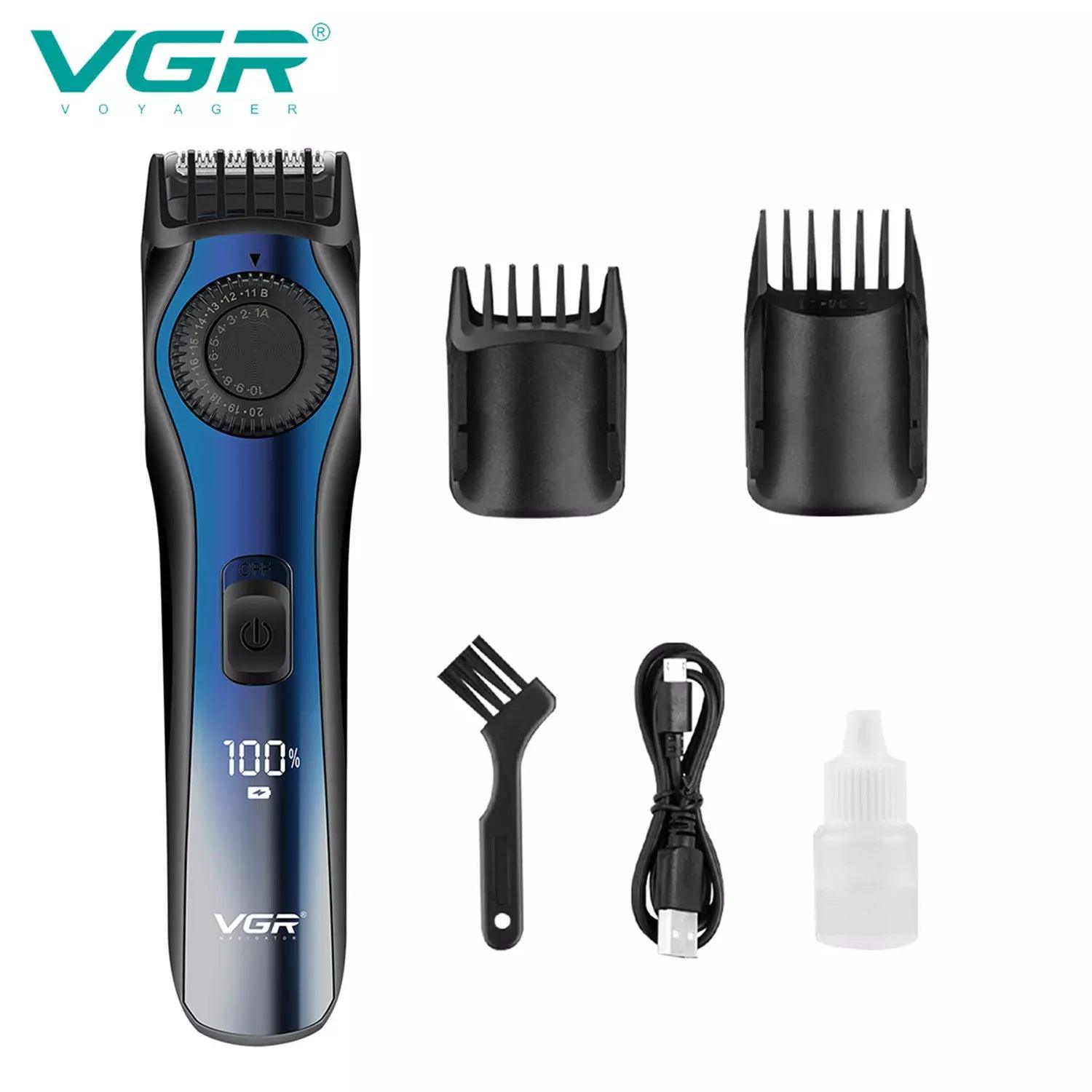 VGR V-080 Hair Trimmer For Men, Black