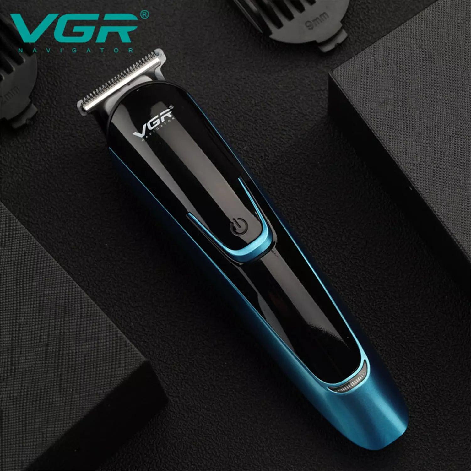 VGR-V-183-Hair-Trimmer-For-Men-Blue