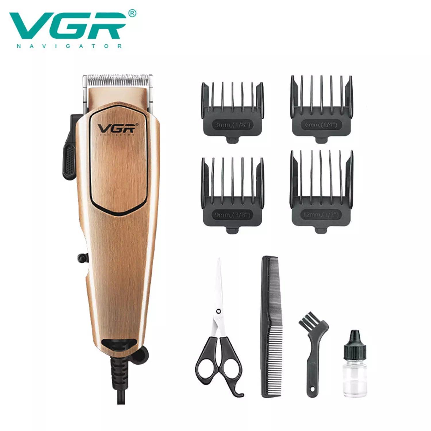 VGR V-131 Hair Clipper For Men, Brown