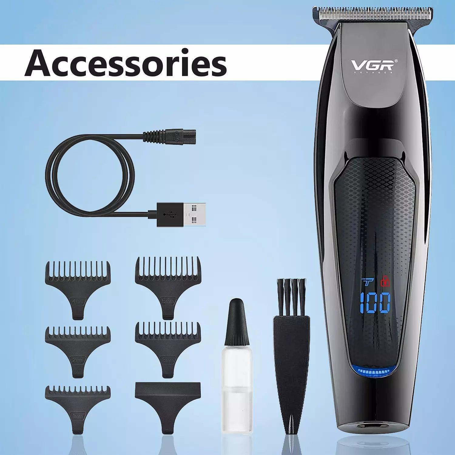 VGR V-070 Hair Trimmer For Men, Grey