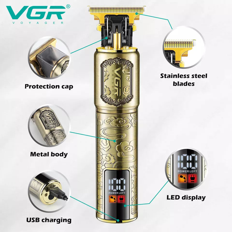 VGR V-073 Hair Trimmer For Men, Gold