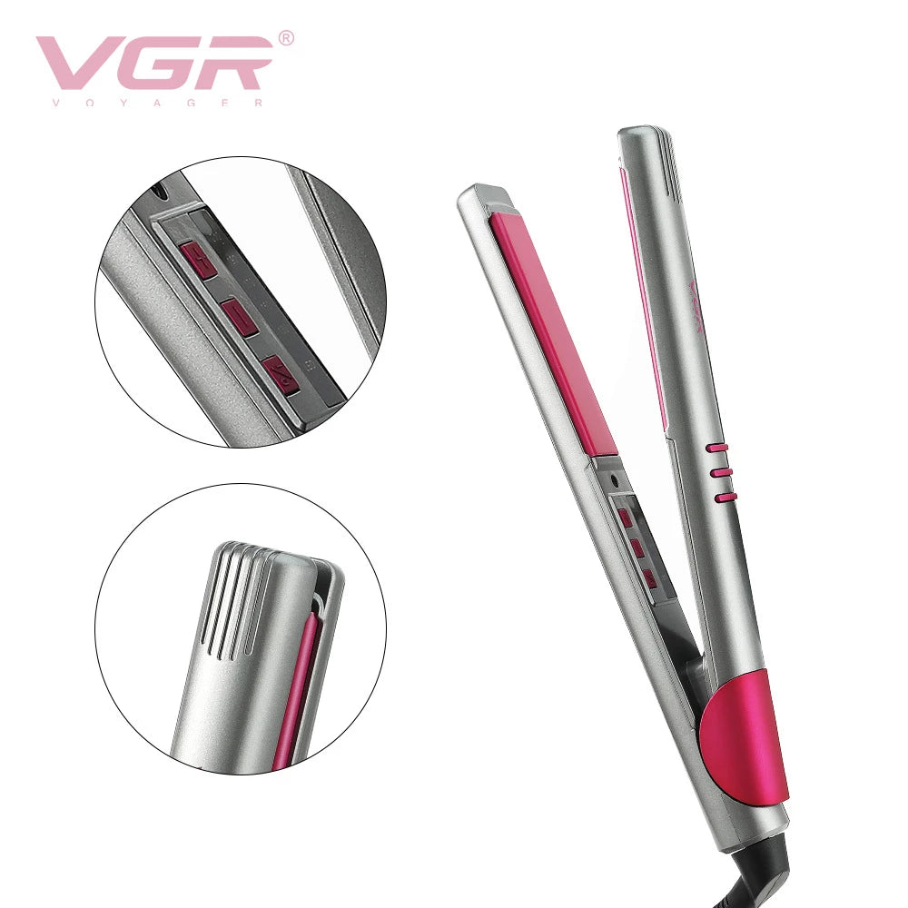 VGR V-580 Hair Straightener 130°C to 210°C Heat Producer For Women