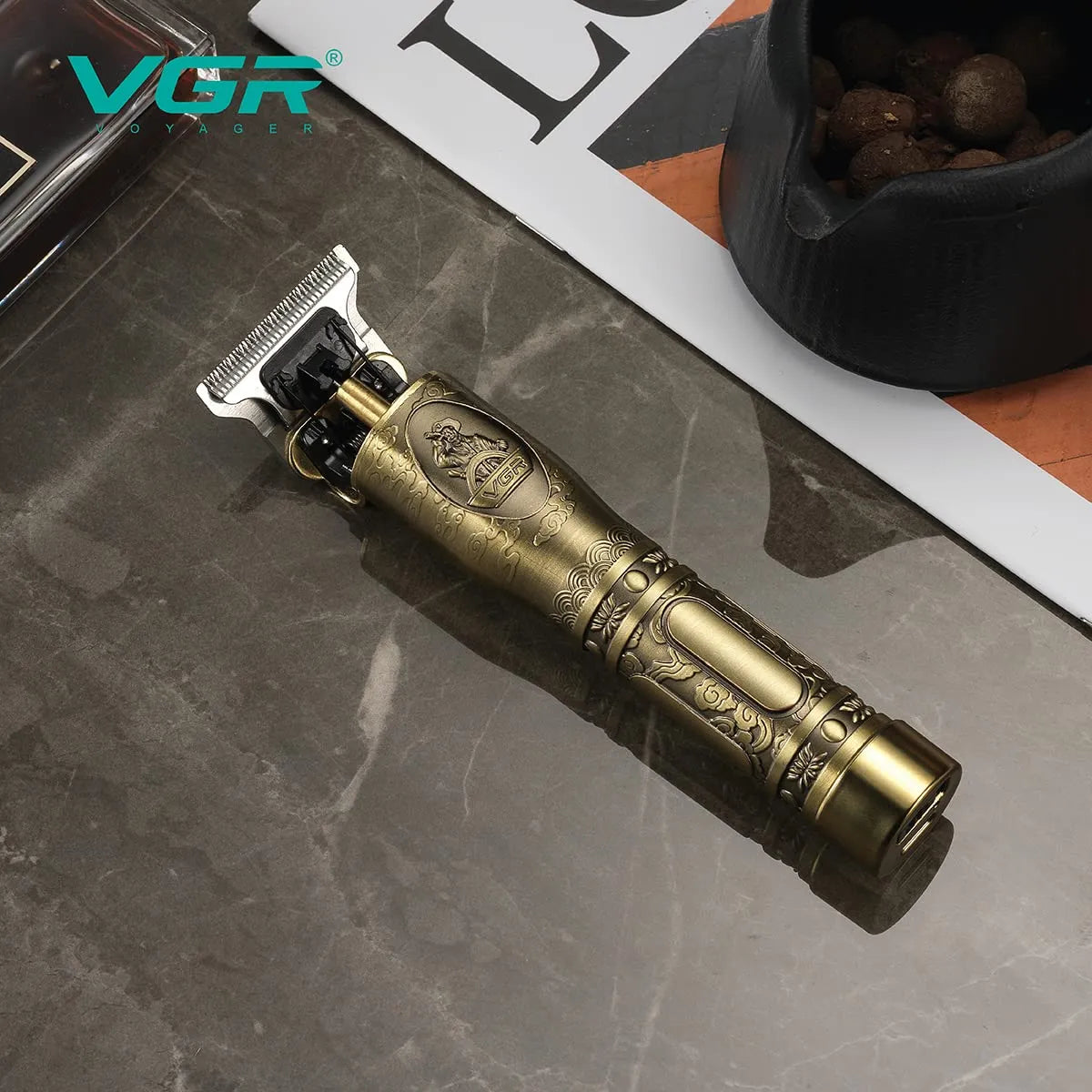 VGR-V-081-Hair-Trimmer-For-Men-Gold