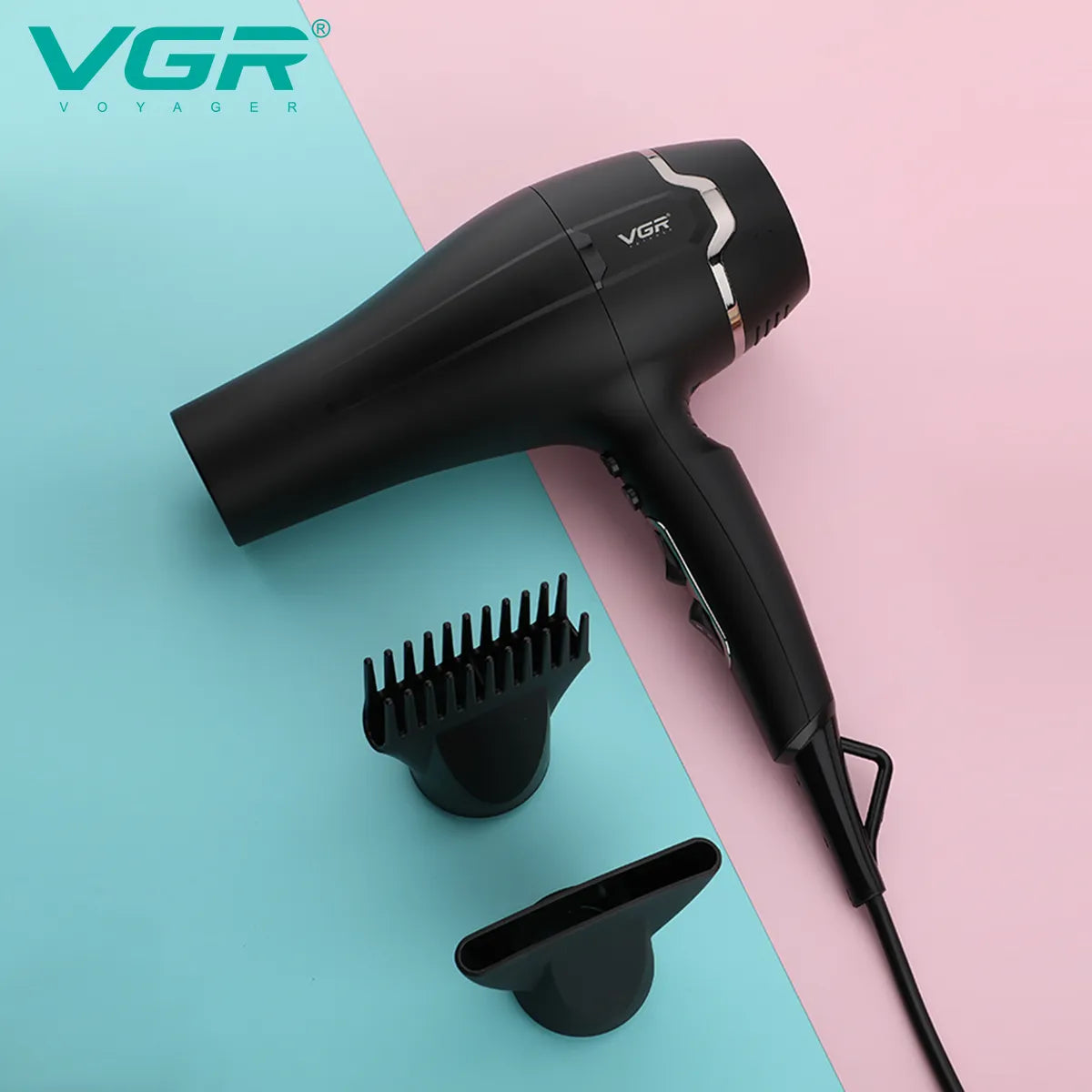 VGR-V-450-Hair-Dryer-For-Unisex-Black
