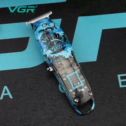 VGR-V-923-Hair-Trimmer-For-Men-Blue