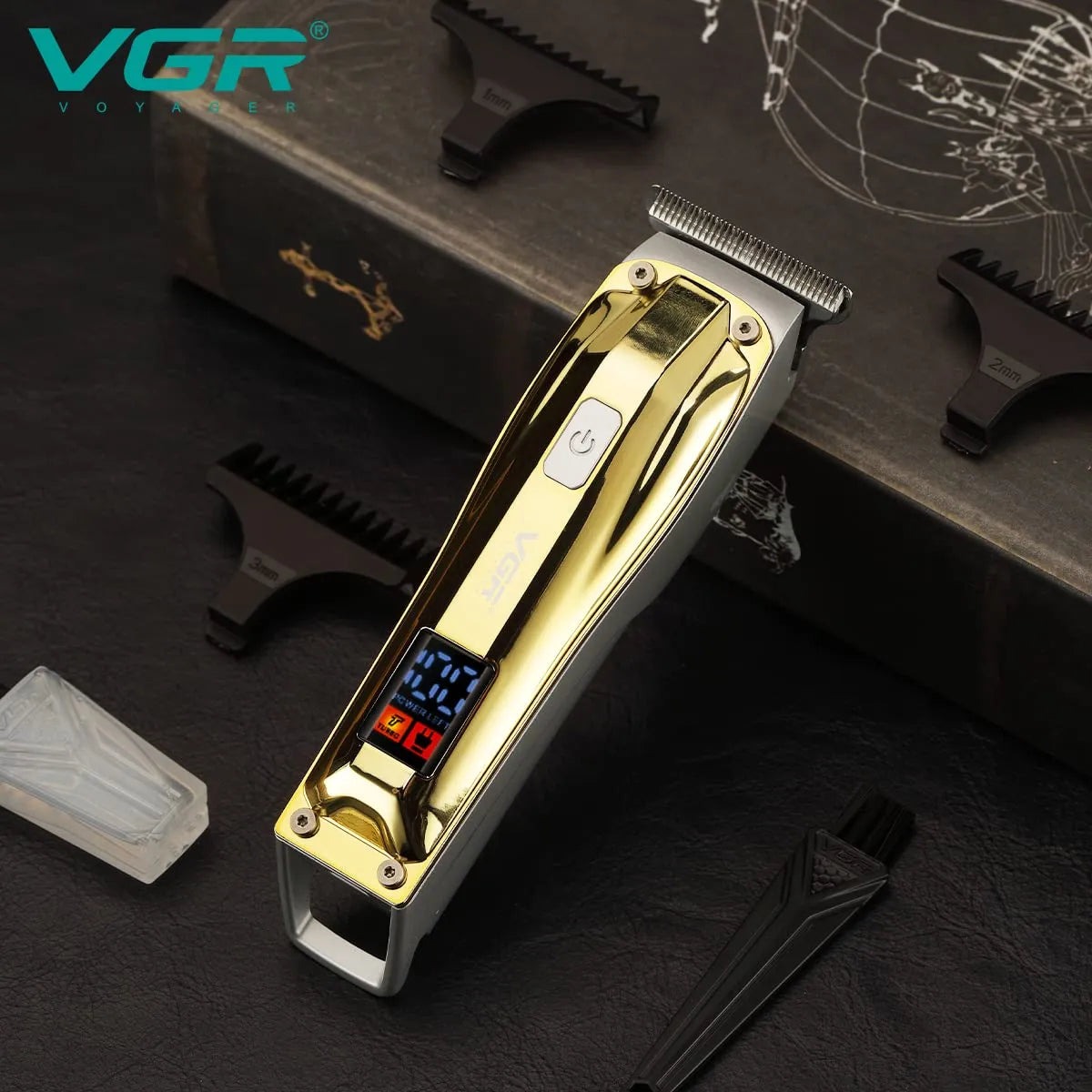VGR-V-956-Hair-Trimmer-For-Men-Gold
